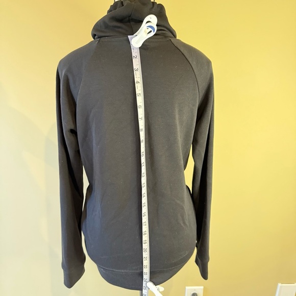 GAIAM Pullover Funnel Neck Black Long Sleeve Sweater Women’s - Picture 5 of 11